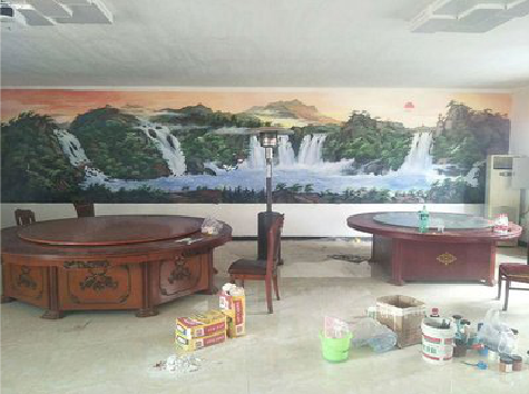 绥德墙绘-写实风景