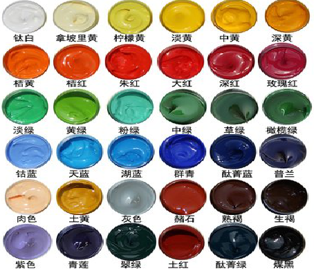 绥德墙绘颜色的选择有讲究。