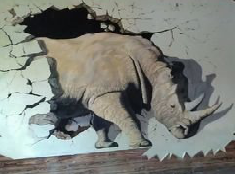 绥德在墙绘中，如何绘制3D效果？